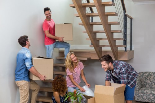 Professional movers helping with a home move in Ruislip