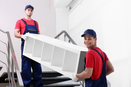 House move planning with a removals van in Ruislip