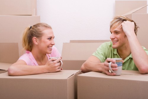 IT equipment and office furniture prepared for relocation in Ruislip
