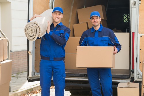 Careful packing and loading for a Ruislip relocation