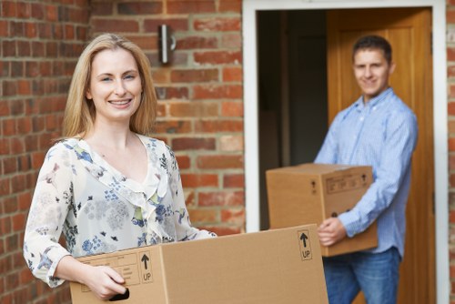 Commercial movers planning a business relocation in Ruislip