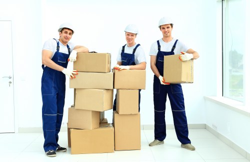 Local office relocation logistics in Ruislip with moving team preparation