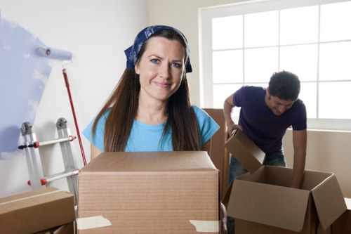 Careful loading of bulky furniture during furniture removals in Ruislip