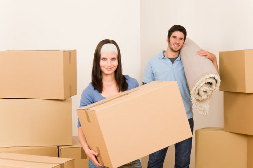 Ruislip removal specialists loading furniture with care