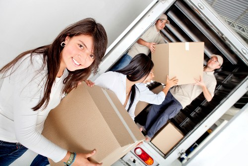 Local office movers in Ruislip organizing a commercial relocation schedule