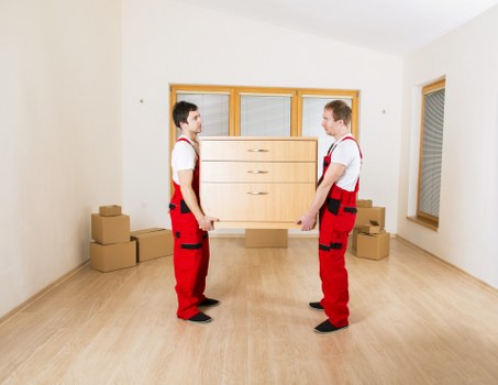 Safe transport of office furniture and IT equipment during a Ruislip business move