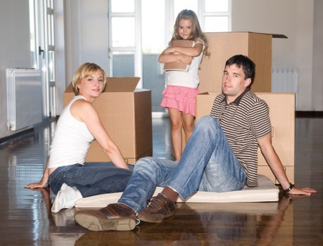 Wardrobe and storage boxes used for organized packing in Ruislip